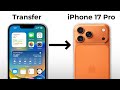 How To Setup iPhone 17 Pro + Transfer Data