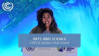 COP26 Action Hub Event: Arts & Science | UN Climate Change