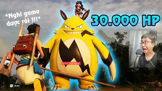 PALWORLD - BẮT ĐƯỢC BOSS 30.000 MÁU CÙNG EM GÁI XINH ĐANG CƯỠI LUÔN =)))) END GAME THÔI CÒN GÌ !??