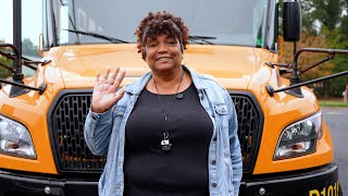 32 Years Behind the Wheel: A Day with FCPS Bus Driver Jannell Haskins