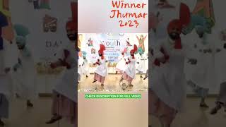 Winner Jhumar 2023 | Jhumar | 1st prize winner jhumar zonal Youth Festival Zone A Education 2013