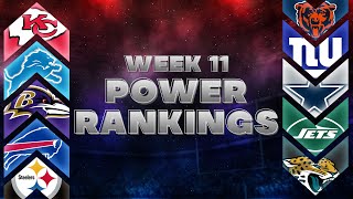 NFL Week 11 Power Rankings