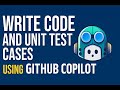Writing Unit Tests with GitHub Copilot | AI in Development