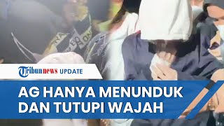 Penampakan AGH Pacar Mario setelah Resmi Jadi Tahanan, Hanya Menunduk saat Digiring Penyidik ke LPKS