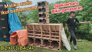 MALIKA audio berangkat adu battle sound bawa 4 SUB