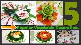 5 Brilliant Vegetable Decorations You Really Need to See