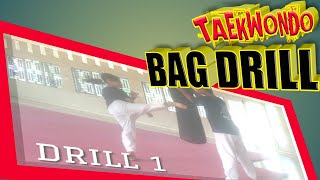 Taekwondo BAG DRILL