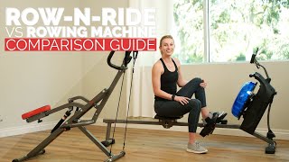 Row-N-Ride™ PRO vs Rowing Machine Comparison Guide