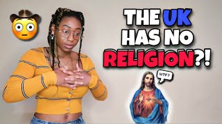 AMERICAN HAVING UK CULTURE SHOCK 😳 THE UK HAS NO RELIGION?! | Favour