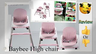 Baybee Highway Chair  Review || Feeding Chair | BEST Amazon Finds | Worth Or Not | #highchairs