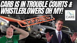 CARB In Trouble California Air Resources Board WhistleBlower? Governor Newsom Knows It's Over?