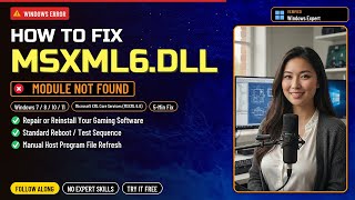 msxml6.dll Missing? Fix Office and System Errors!