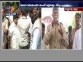 cm chandrababu visit mega farm pond at aravavandlapalle in pulicherla mandal of chittoor district