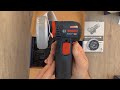 Unboxing Bosch Cordless Mini Angle Grinder GWS 12V 76 - BobTheToolMan