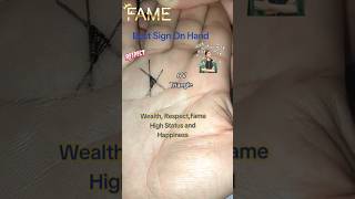 Best Sign on hand respect fame wealth #palm #palmistry #palmistrytiktok #palmistryreading #astrology