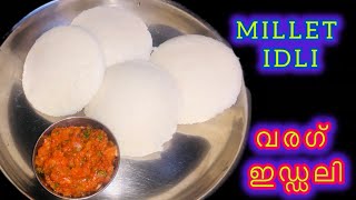 വരഗ് ഇഡ്ഡലി | Millet Idli| Kodo Millet Recipe