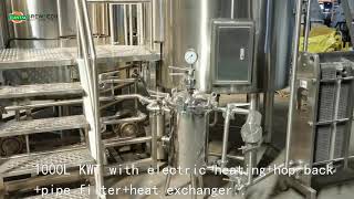 1000L Brewery equipment Switzerland europe