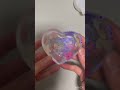 お花を閉じ込めたハートのトレイ🤍 asmr レジン レジン液 diy 2液性レジン shein handmade