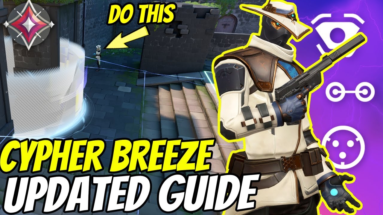 UPDATED Top 20 Breeze Cypher Setups - Tips And Tricks Valorant - YouTube