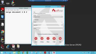combining documents using pdfcreator