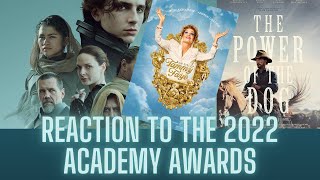 Reaction to the 2022 Academy Awards