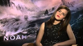 Interview Emma Watson on Darren Aronofsky's "Noah" (MovieZine.se)