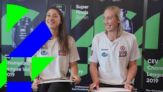 #SuperFinalsBerlin | Volleybattle: Michelle Bartsch VS lauren Carlini