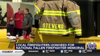 Fremont-Wolf River firefighter honored as part of National Fallen Firefighters Memorial Weekend