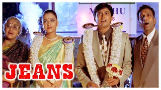 Jeans Movie Scenes | True love ends in wedding | Prashanth | Aishwarya Raai | Nassar | Senthil