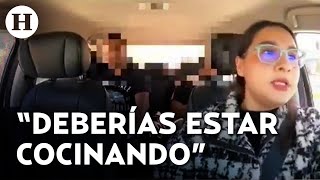 ¡No solo hay lady's! Conductora de app exhibe a pasajero por comentarios machistas, nace lord Uber