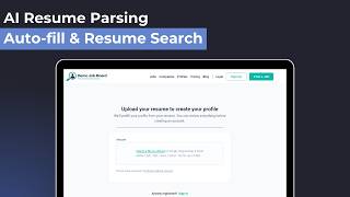 How AI Resume Parsing Works (Auto-Fill & Resume Search)