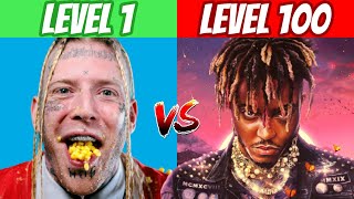 Ranking RAPPERS From Level 1 To Level 100! (2021 Worst To Best)