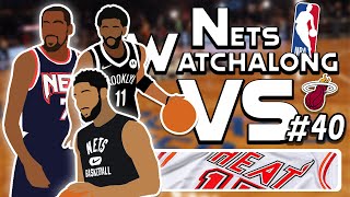 Brooklyn NETS vs Miami HEAT Live WATCHALONG (NBA Season 22/23)