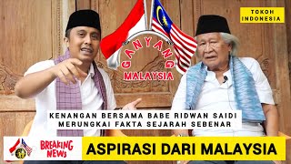 SEJARAH FAKTA | ASPIRASI DARI MALAYSIA | DRS.H.RIDWAN SAIDI | KEPALSUAN GANYANG MALAYSIA  #sejarah