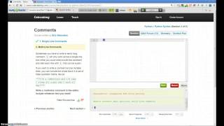 Codecademy Walkthrough- Python (3)