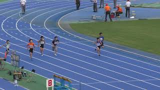 5年生100m男子予選-2組 東京都小学生陸上競技交流大会 2020年9月21日