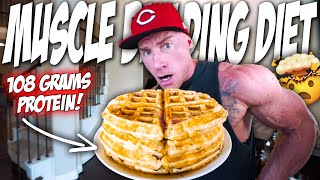 FULL DAY OF EATING TO BUILD MUSCLE | 3800+ Calories Bulking Meal Plan