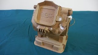 Cardboard Pip-Boy 3000 Mk. IV (50 subscriber benchmark!)