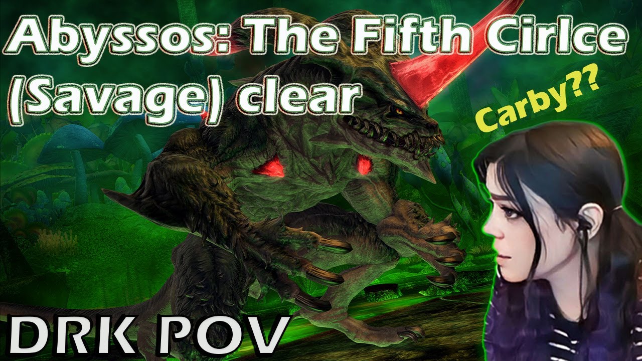 FFXIV | Abyssos: The Fifth Circle (Savage) P5S - DRK POV - YouTube