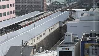 ◆大阪環状線　京橋駅舎　「一人ひとりの思いを、届けたい　JR西日本」◆