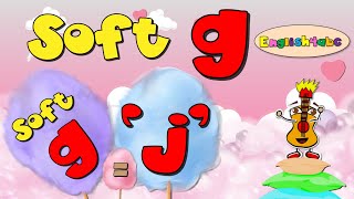 Soft g / Sounds like 'j' / Phonics Song