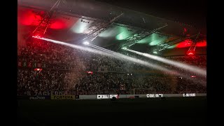 Atmosfera i doping na meczu Legii z GKS-em