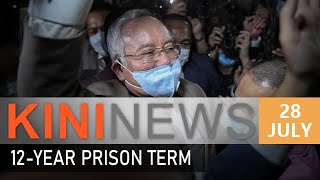 #KiniNews: Najib sentenced to 12-year prison term, RM210m fine