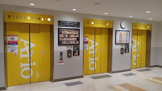 【東京都足立区西新井栄町】アリオ西新井のエレベーター その6 イエローエレベーター🟨 右側6号機車椅子非対応