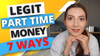 7 Easy PART TIME online jobs at home - NOW HIRING work from home