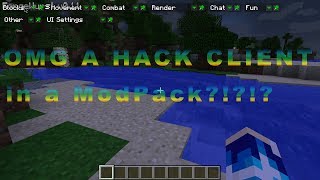 How to install a Hacked Client on a Minecraft Modpack (All versions) 2022 Tutorial