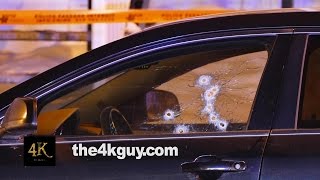 Driver shot dead in his car in Montreal / Meurtre par balle à Montréal 2/26/2015