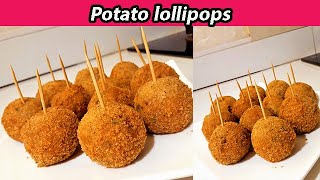 Potato & Chicken Lollipop Recipe | Spicy and Quick tea Snack/Starter Recipe | Pakistani Food Ideas
