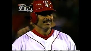 Rafael Palmeiro gets 3 hits including 2,000th of career