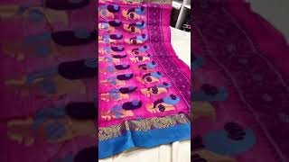 tassar  colours  taant  90 cotton  saree excellent quality